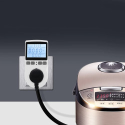 AC Digital Energy Meter - kWh Watt Voltage Ampere Frequency PF